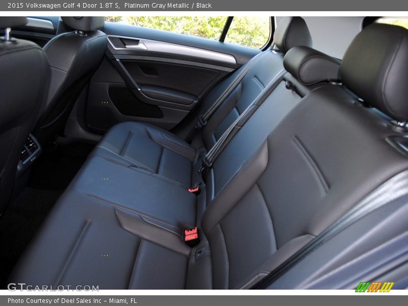 Platinum Gray Metallic / Black 2015 Volkswagen Golf 4 Door 1.8T S