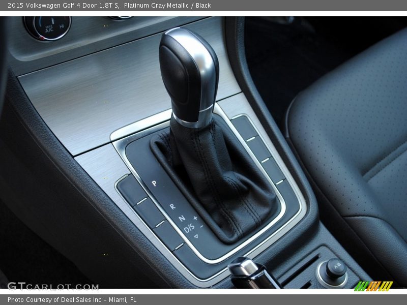 Platinum Gray Metallic / Black 2015 Volkswagen Golf 4 Door 1.8T S