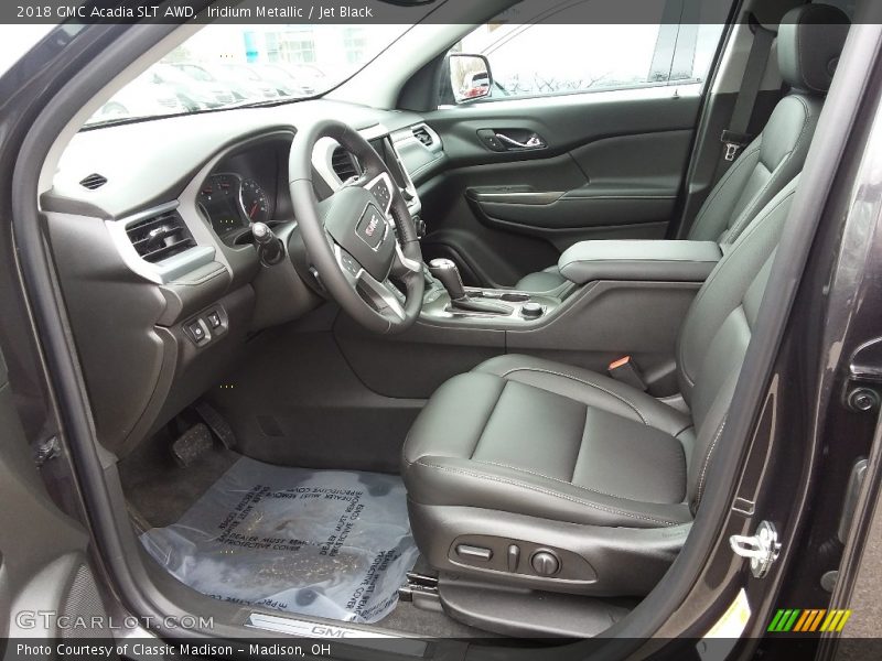 Iridium Metallic / Jet Black 2018 GMC Acadia SLT AWD