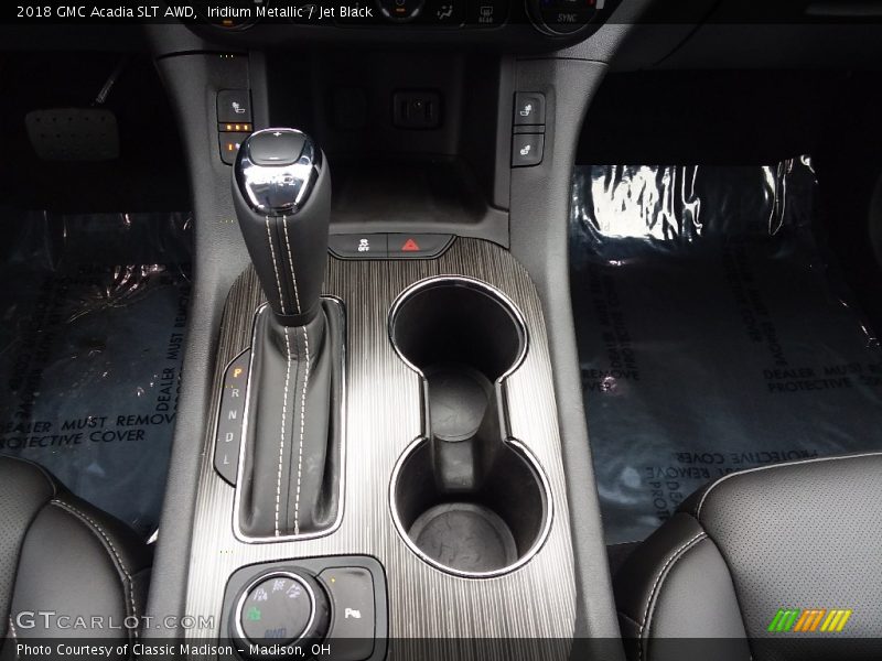 Iridium Metallic / Jet Black 2018 GMC Acadia SLT AWD