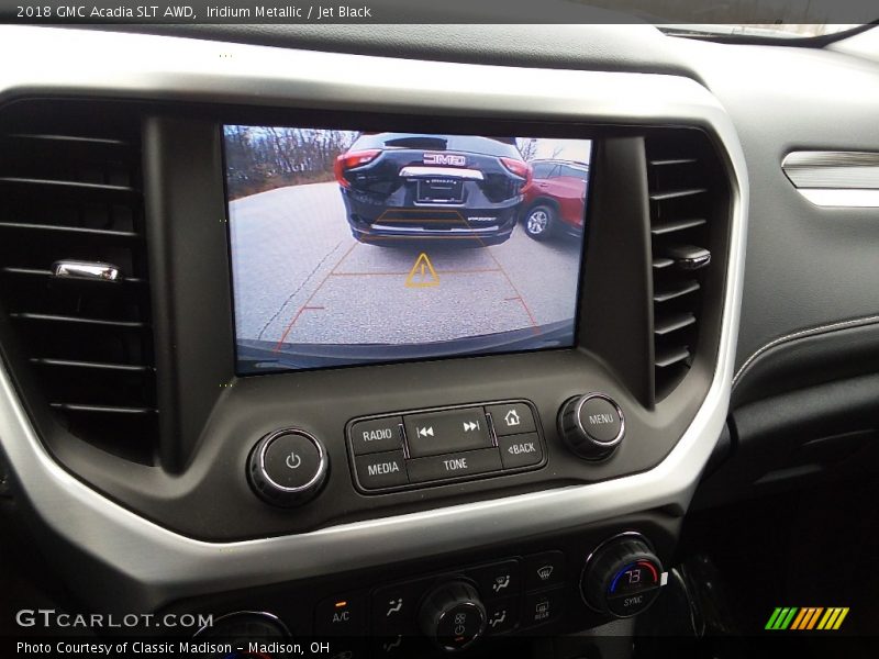 Iridium Metallic / Jet Black 2018 GMC Acadia SLT AWD