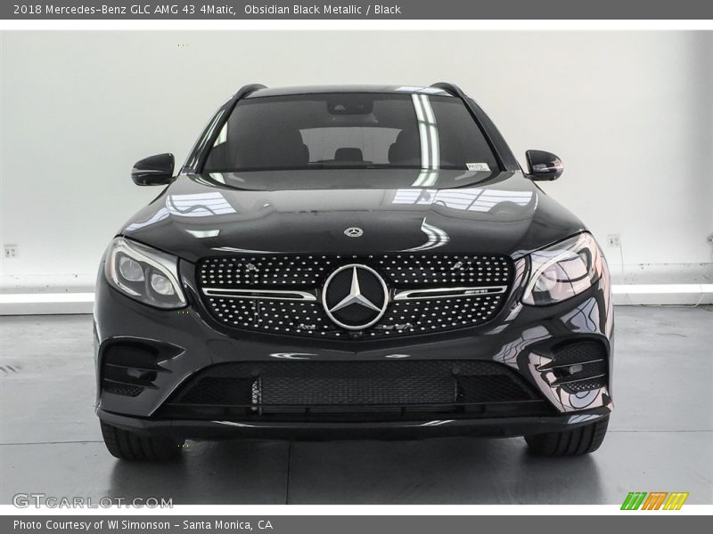 Obsidian Black Metallic / Black 2018 Mercedes-Benz GLC AMG 43 4Matic