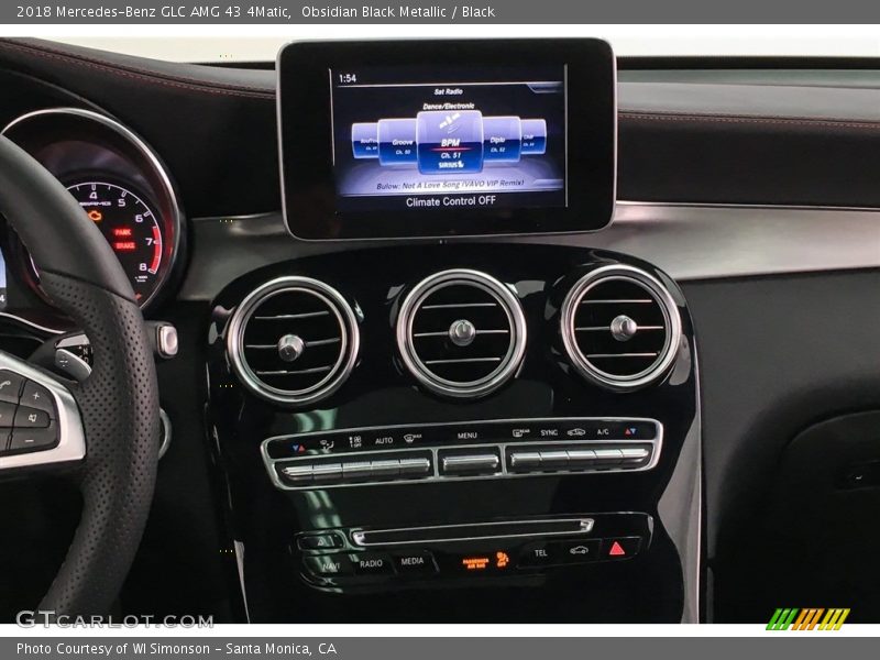 Obsidian Black Metallic / Black 2018 Mercedes-Benz GLC AMG 43 4Matic