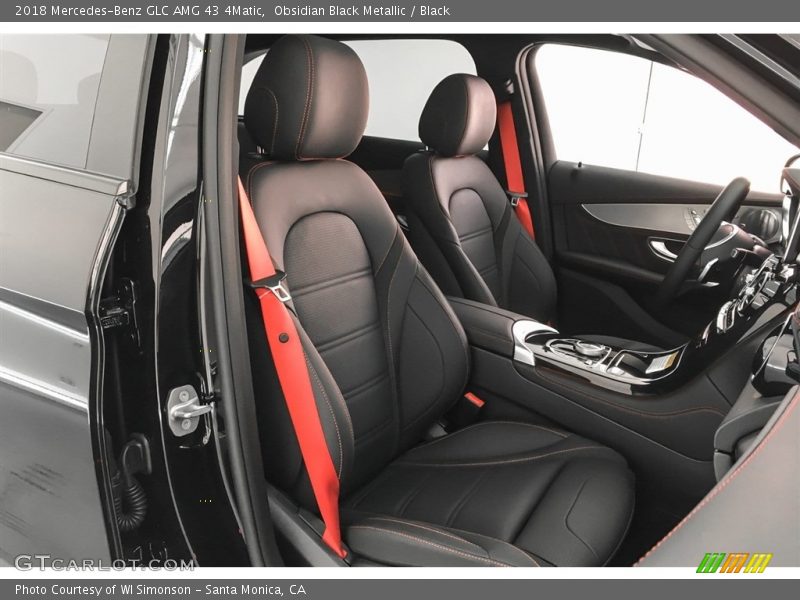 Obsidian Black Metallic / Black 2018 Mercedes-Benz GLC AMG 43 4Matic