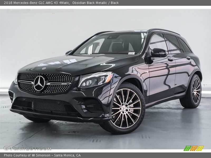 Obsidian Black Metallic / Black 2018 Mercedes-Benz GLC AMG 43 4Matic