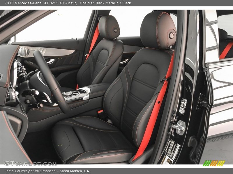 Obsidian Black Metallic / Black 2018 Mercedes-Benz GLC AMG 43 4Matic