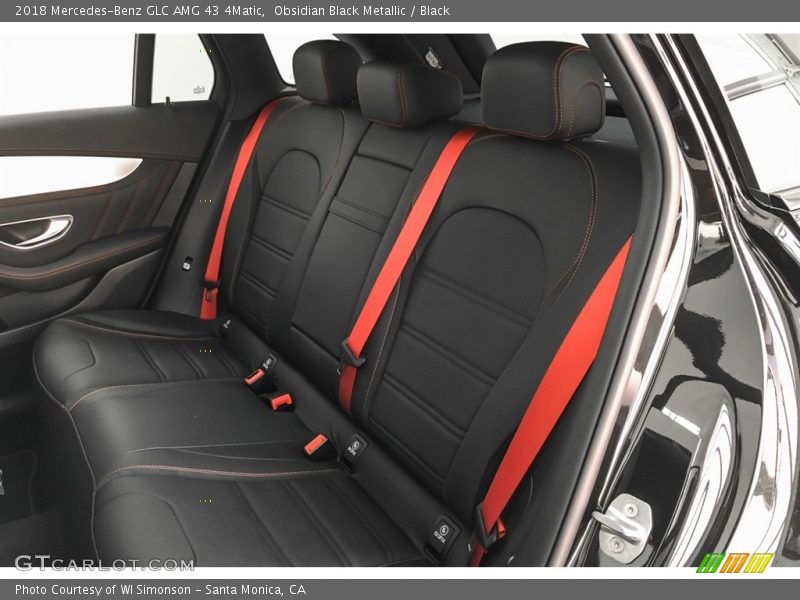 Obsidian Black Metallic / Black 2018 Mercedes-Benz GLC AMG 43 4Matic