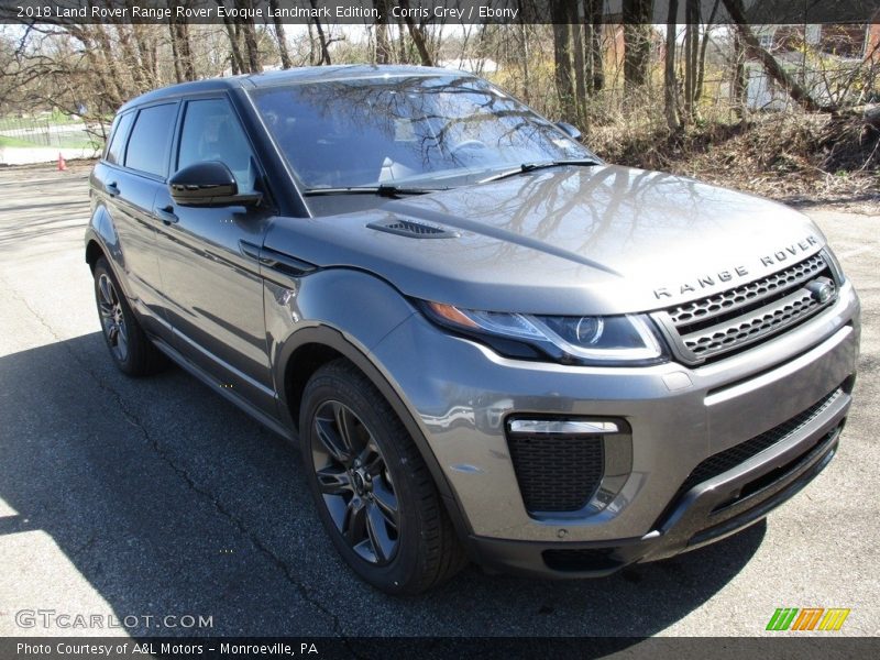Corris Grey / Ebony 2018 Land Rover Range Rover Evoque Landmark Edition