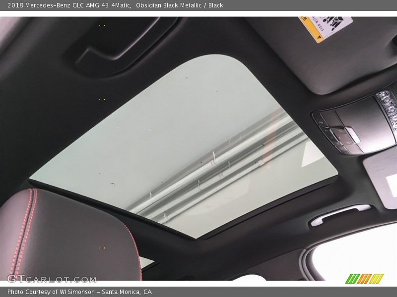 Obsidian Black Metallic / Black 2018 Mercedes-Benz GLC AMG 43 4Matic