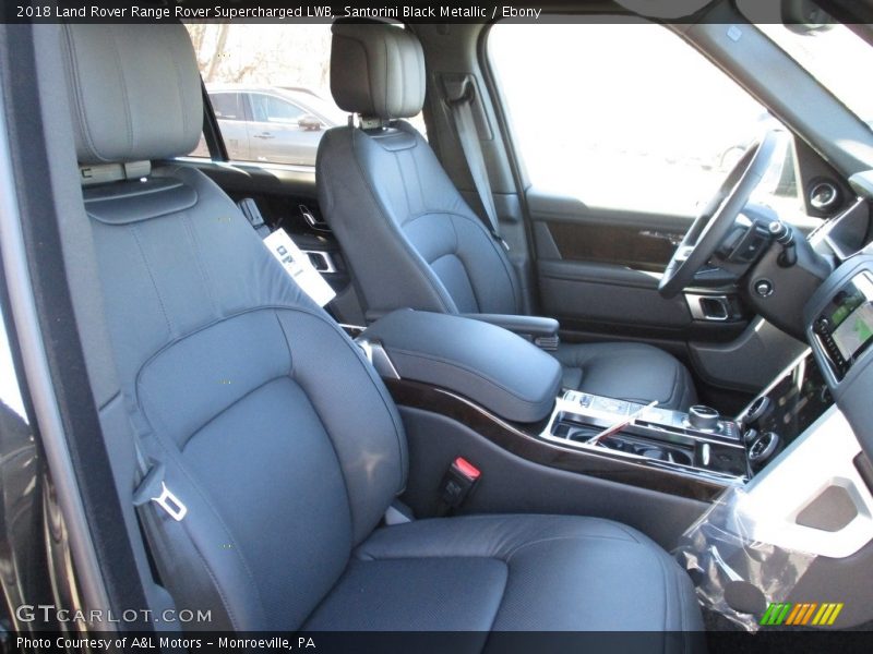 Santorini Black Metallic / Ebony 2018 Land Rover Range Rover Supercharged LWB