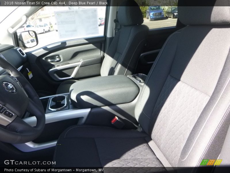 Deep Blue Pearl / Black 2018 Nissan Titan SV Crew Cab 4x4