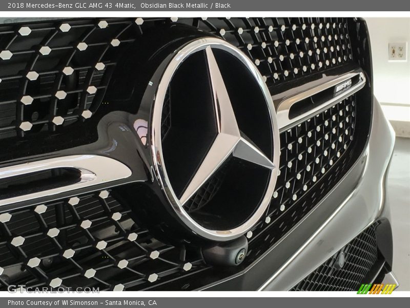 Obsidian Black Metallic / Black 2018 Mercedes-Benz GLC AMG 43 4Matic