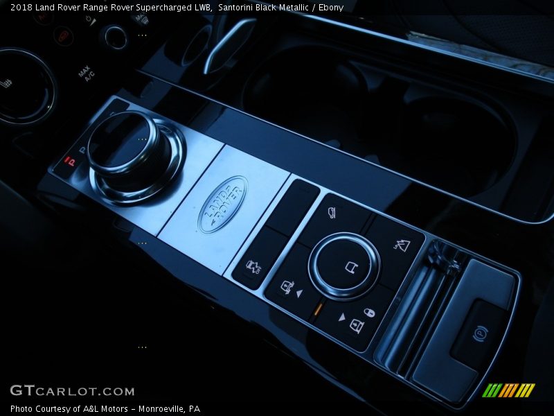 Santorini Black Metallic / Ebony 2018 Land Rover Range Rover Supercharged LWB