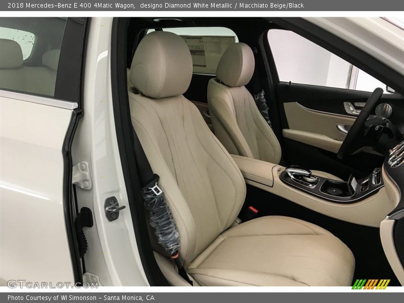 designo Diamond White Metallic / Macchiato Beige/Black 2018 Mercedes-Benz E 400 4Matic Wagon