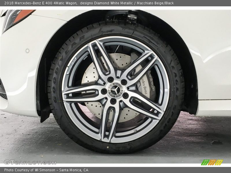 designo Diamond White Metallic / Macchiato Beige/Black 2018 Mercedes-Benz E 400 4Matic Wagon