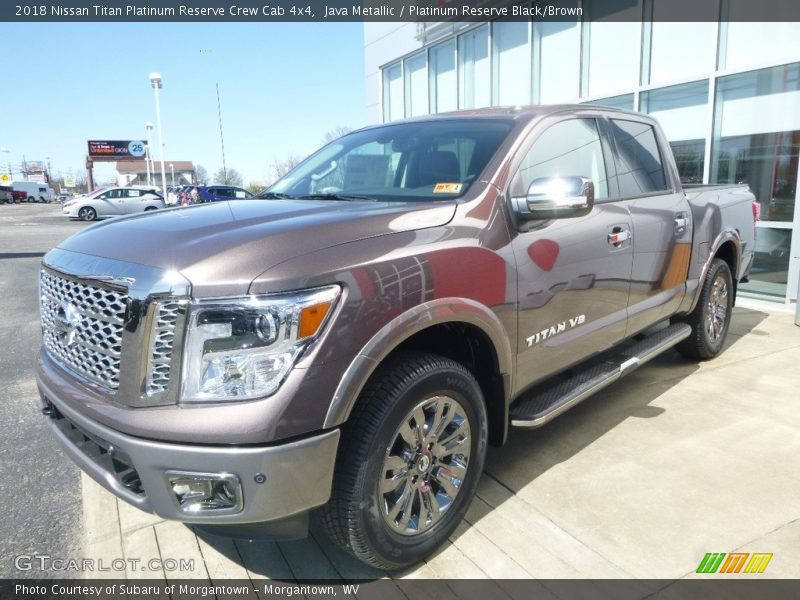 Front 3/4 View of 2018 Titan Platinum Reserve Crew Cab 4x4