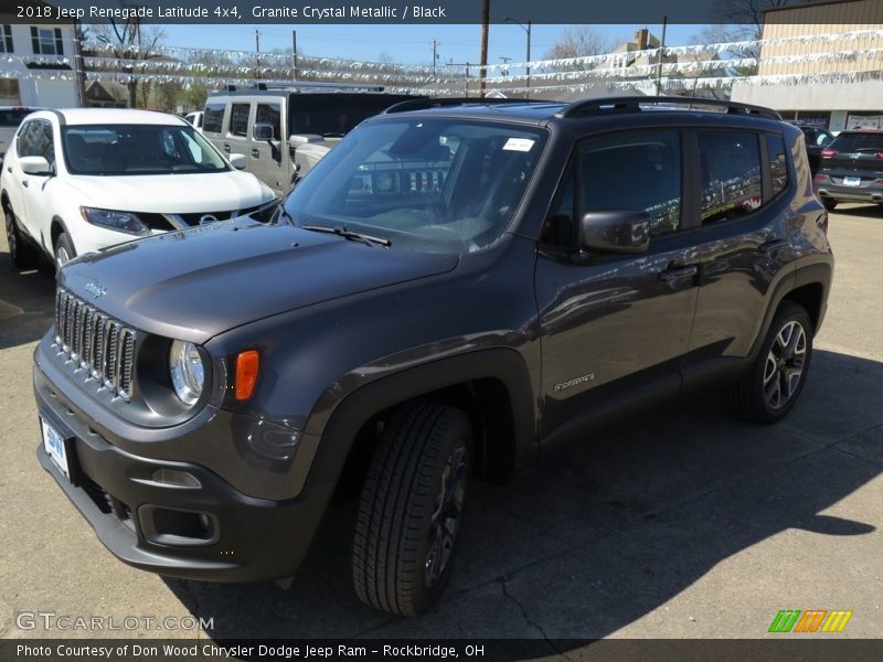 Granite Crystal Metallic / Black 2018 Jeep Renegade Latitude 4x4