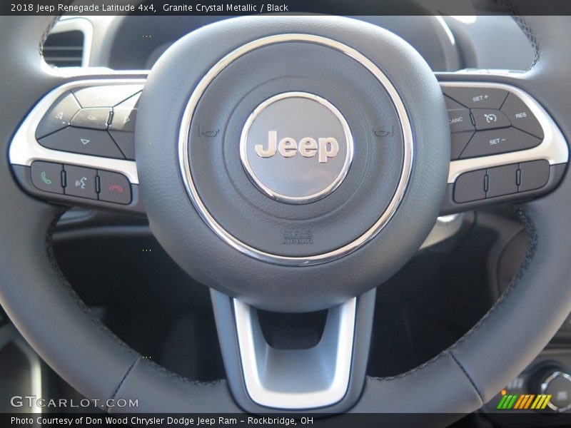Granite Crystal Metallic / Black 2018 Jeep Renegade Latitude 4x4
