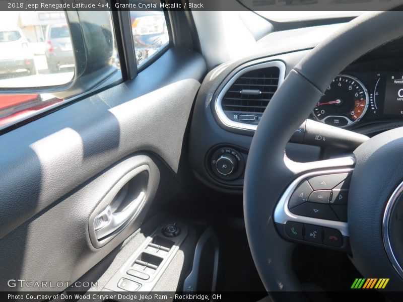 Granite Crystal Metallic / Black 2018 Jeep Renegade Latitude 4x4