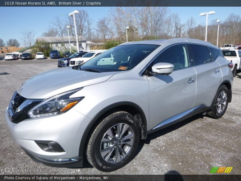 Front 3/4 View of 2018 Murano SL AWD