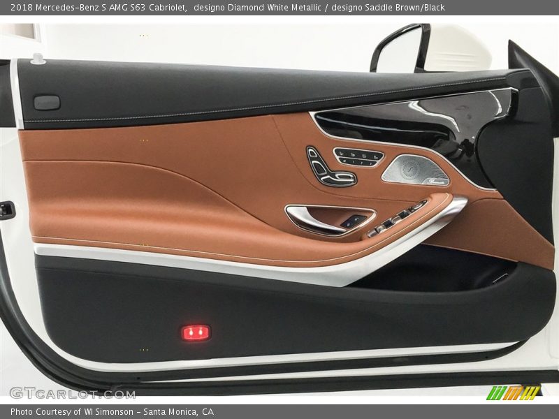 Door Panel of 2018 S AMG S63 Cabriolet