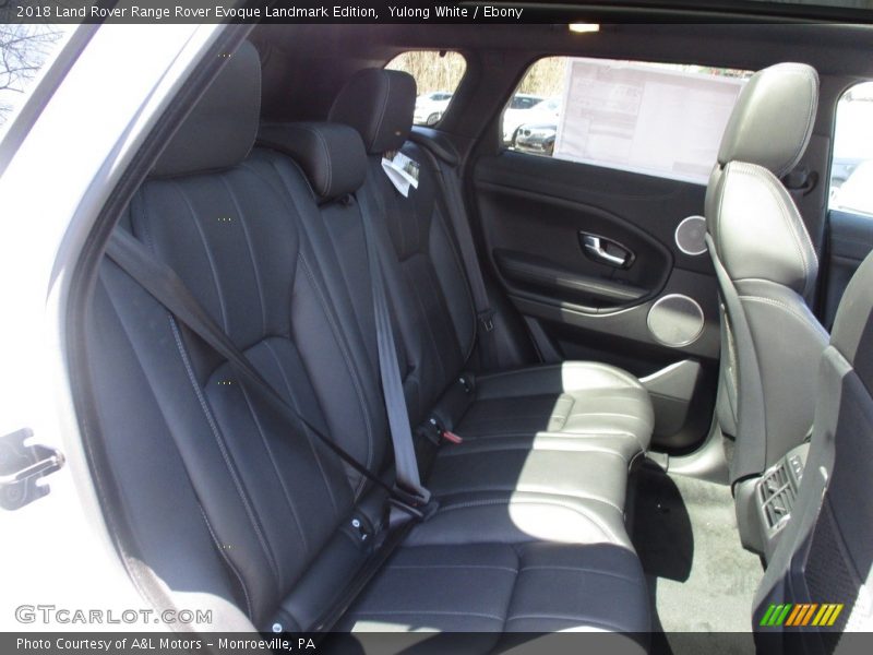 Yulong White / Ebony 2018 Land Rover Range Rover Evoque Landmark Edition