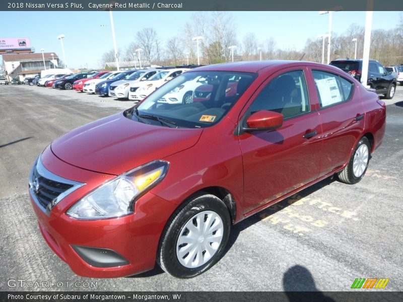 Front 3/4 View of 2018 Versa S Plus