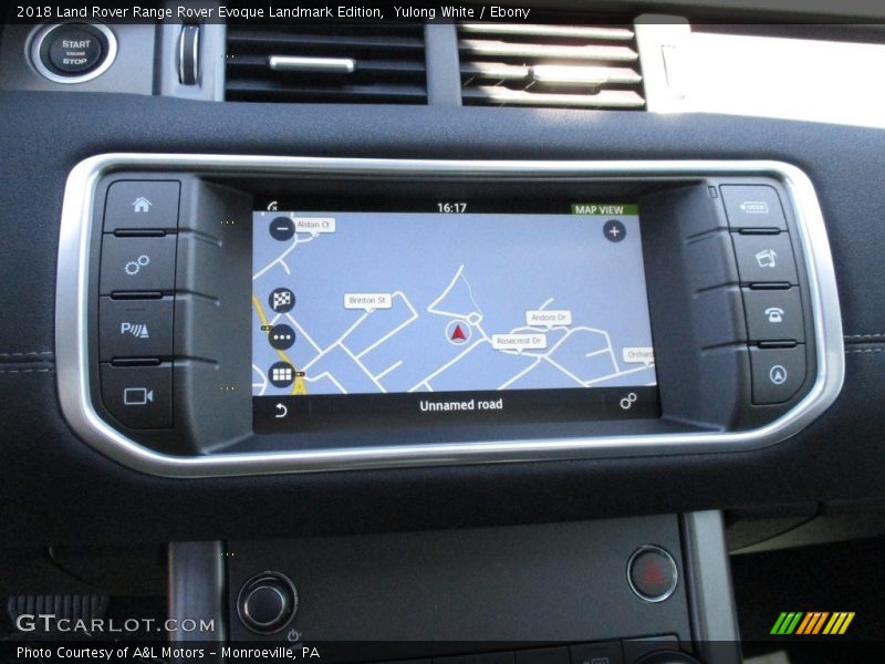 Yulong White / Ebony 2018 Land Rover Range Rover Evoque Landmark Edition