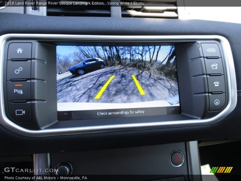 Yulong White / Ebony 2018 Land Rover Range Rover Evoque Landmark Edition