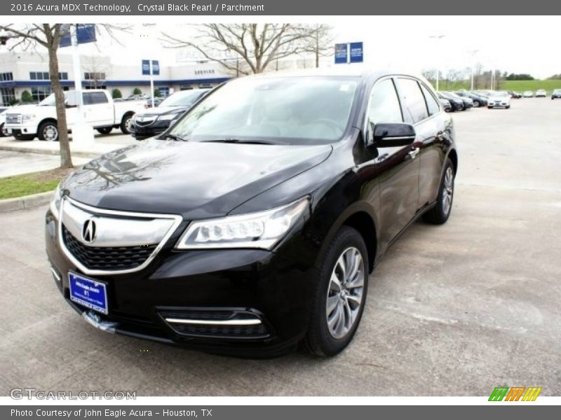 Crystal Black Pearl / Parchment 2016 Acura MDX Technology