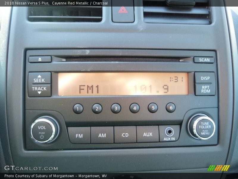Audio System of 2018 Versa S Plus