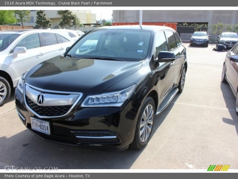 Crystal Black Pearl / Parchment 2016 Acura MDX Technology