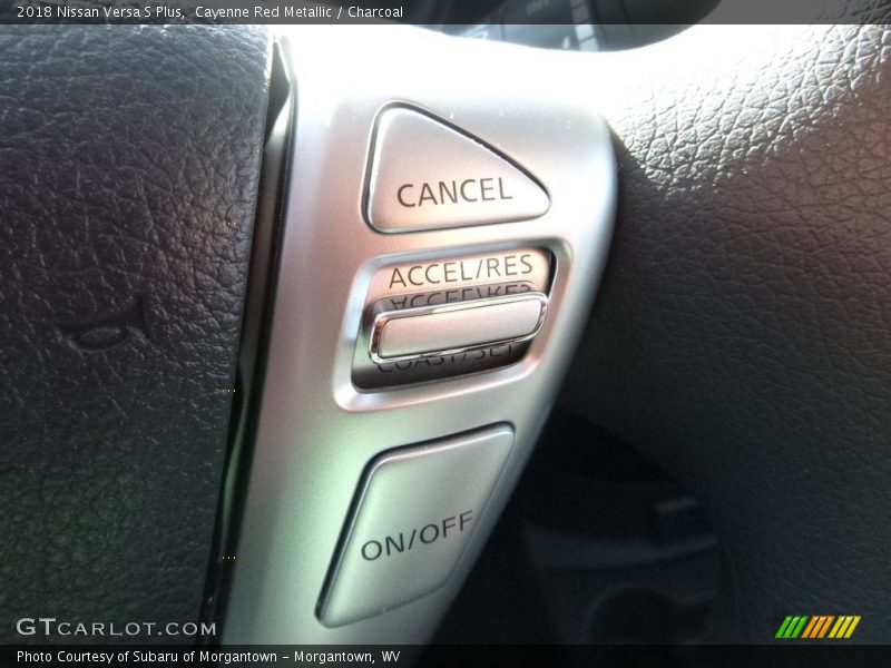 Controls of 2018 Versa S Plus