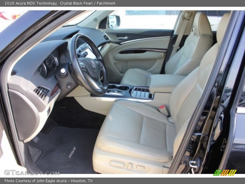 Crystal Black Pearl / Parchment 2016 Acura MDX Technology