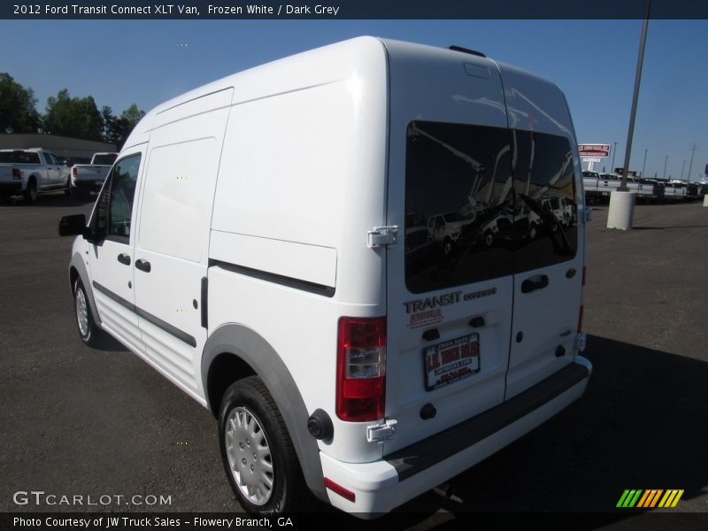 Frozen White / Dark Grey 2012 Ford Transit Connect XLT Van