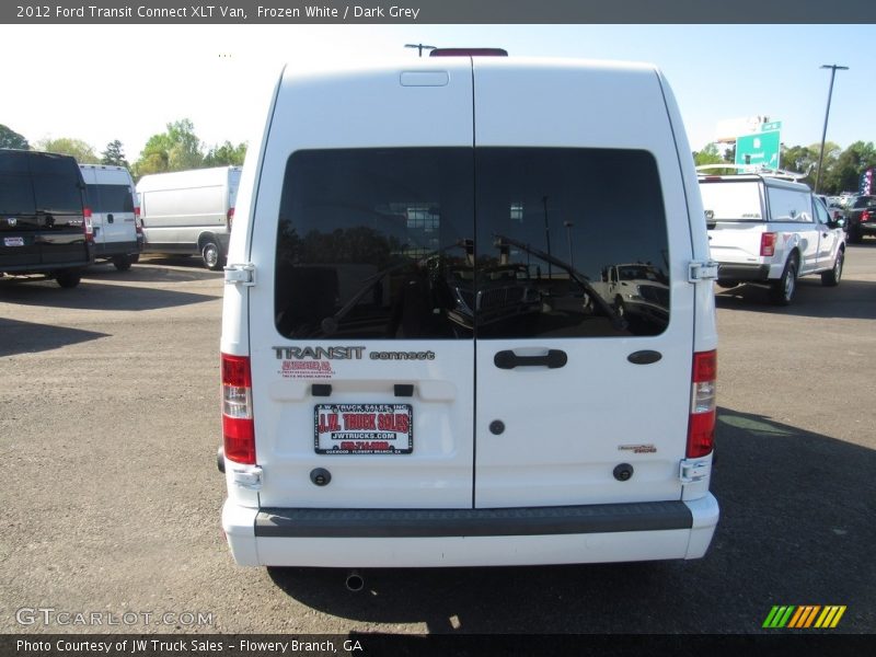 Frozen White / Dark Grey 2012 Ford Transit Connect XLT Van
