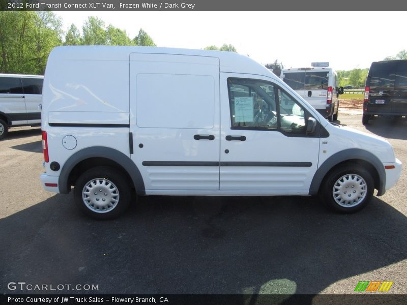Frozen White / Dark Grey 2012 Ford Transit Connect XLT Van