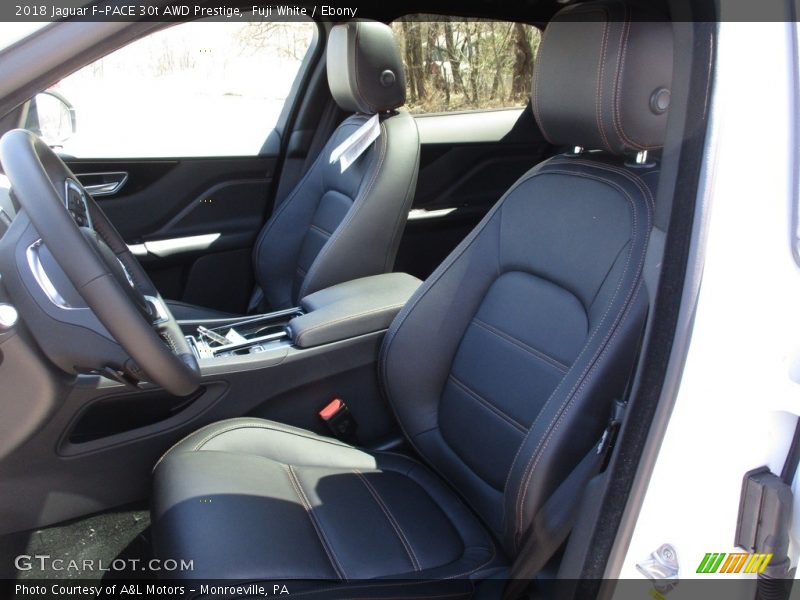 Fuji White / Ebony 2018 Jaguar F-PACE 30t AWD Prestige