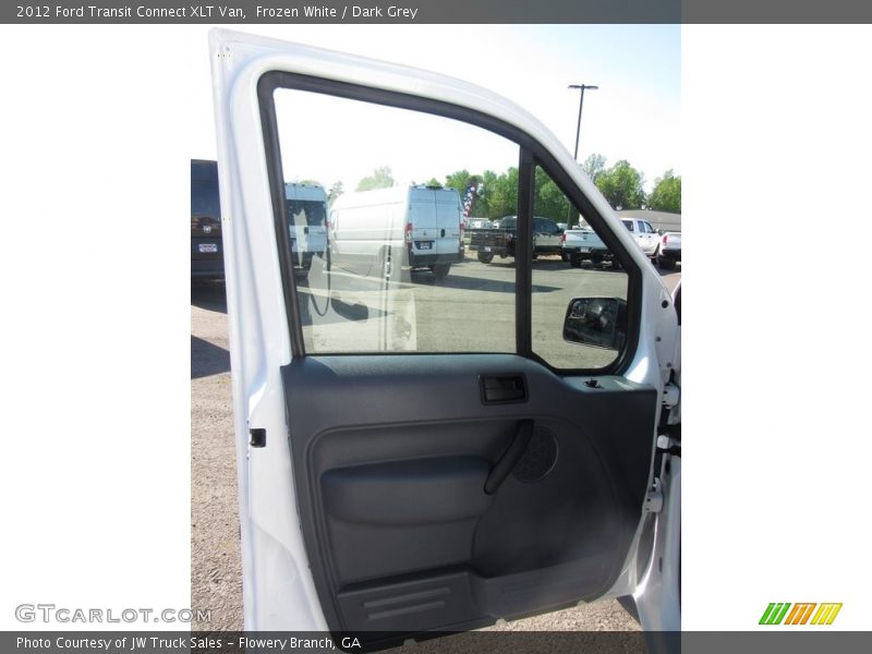 Frozen White / Dark Grey 2012 Ford Transit Connect XLT Van
