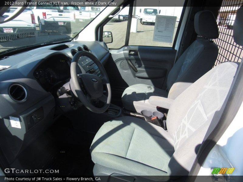 Frozen White / Dark Grey 2012 Ford Transit Connect XLT Van