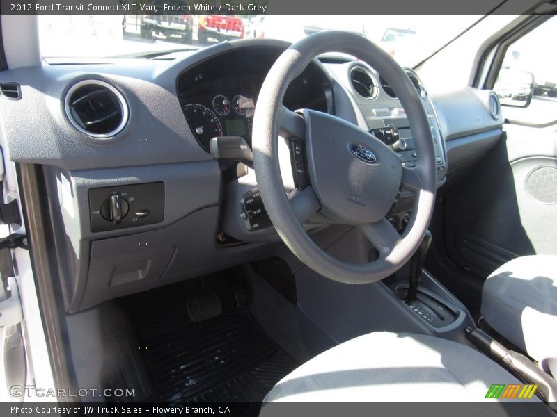 Frozen White / Dark Grey 2012 Ford Transit Connect XLT Van