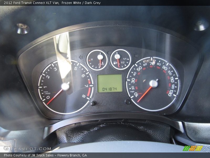 Frozen White / Dark Grey 2012 Ford Transit Connect XLT Van