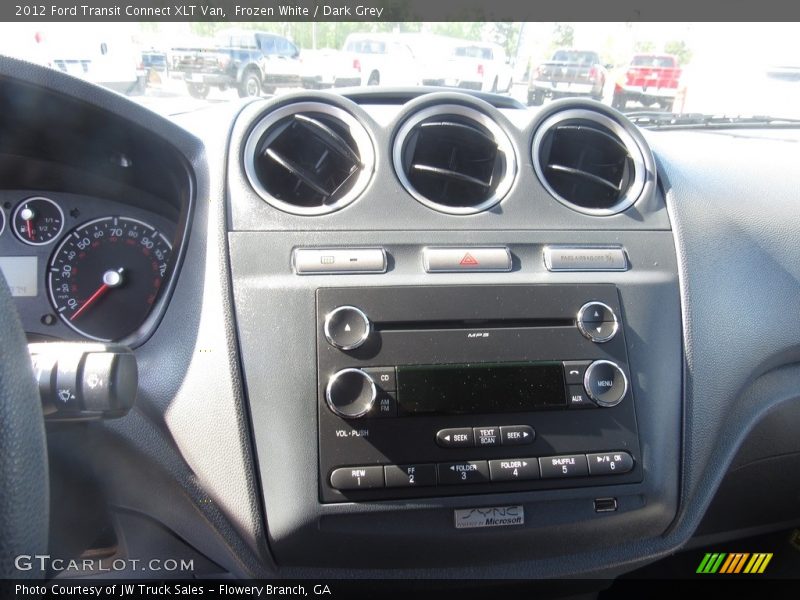 Frozen White / Dark Grey 2012 Ford Transit Connect XLT Van