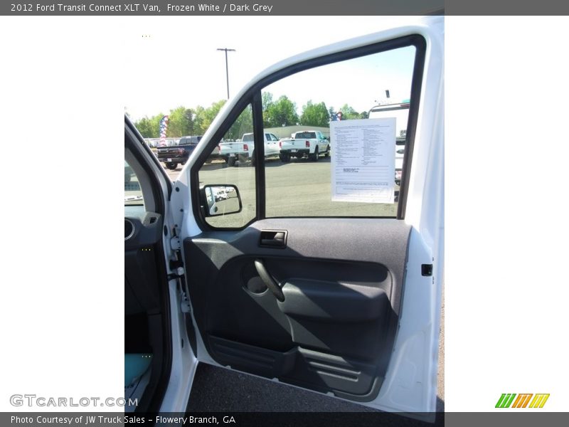Frozen White / Dark Grey 2012 Ford Transit Connect XLT Van