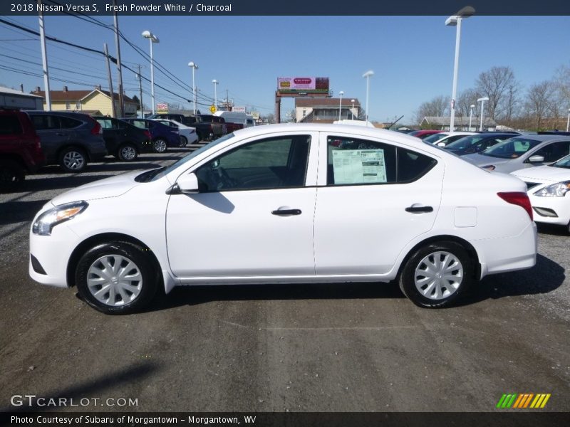  2018 Versa S Fresh Powder White