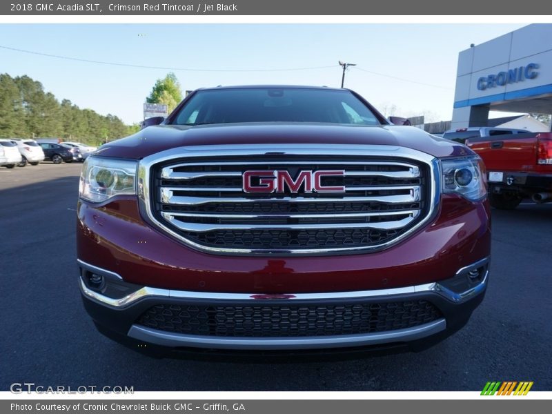 Crimson Red Tintcoat / Jet Black 2018 GMC Acadia SLT