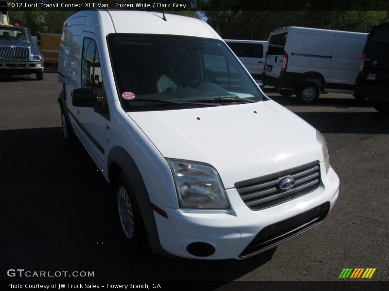 Frozen White / Dark Grey 2012 Ford Transit Connect XLT Van