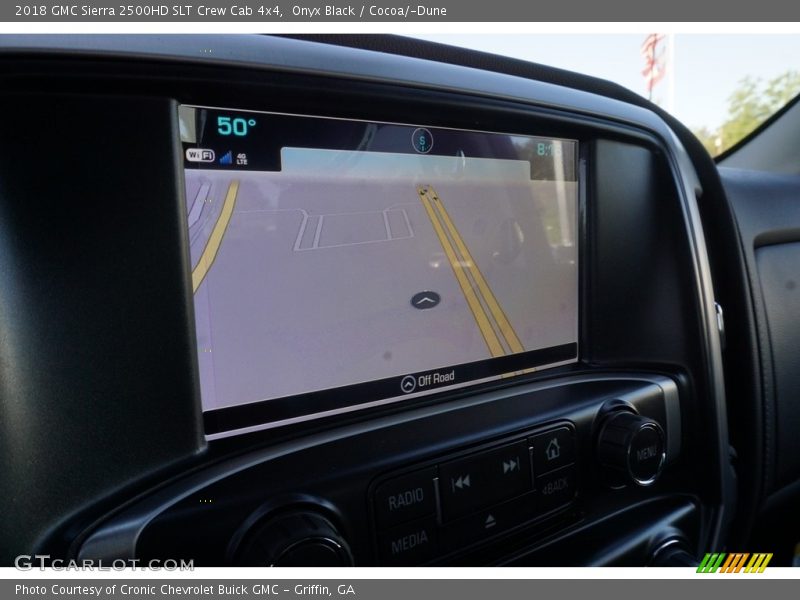 Onyx Black / Cocoa/­Dune 2018 GMC Sierra 2500HD SLT Crew Cab 4x4