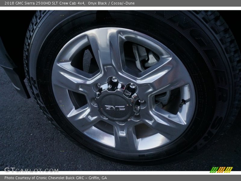 Onyx Black / Cocoa/­Dune 2018 GMC Sierra 2500HD SLT Crew Cab 4x4