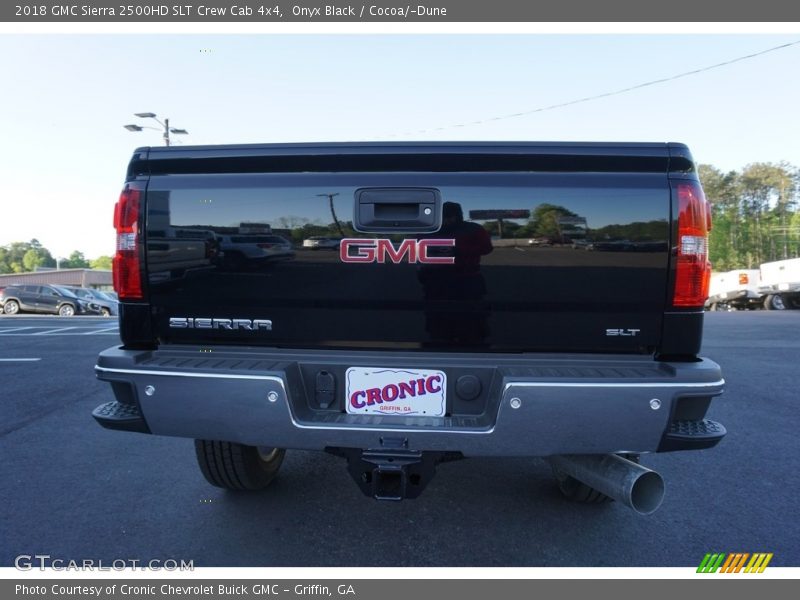 Onyx Black / Cocoa/­Dune 2018 GMC Sierra 2500HD SLT Crew Cab 4x4